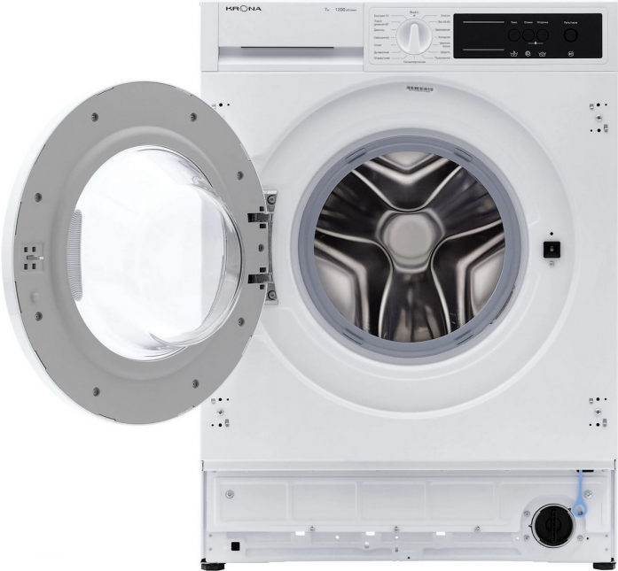 Встраиваемая стиральная машина Krona ZIMMER 1200 7K WHITE в магазине «На диване» в Комсомольске-на-Амуре  — Выгодная цена